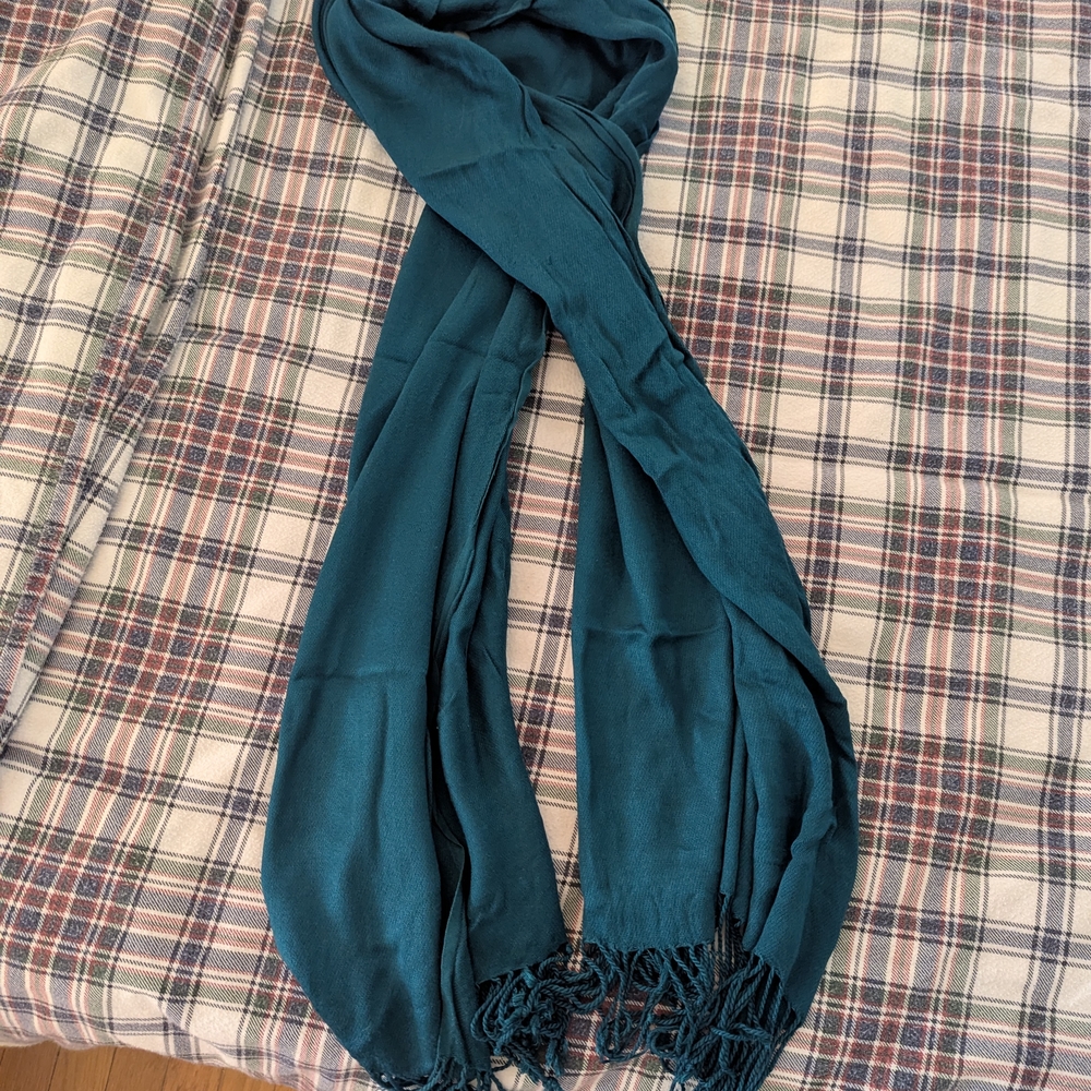 Charming Charlie Deep Teal Scarf
